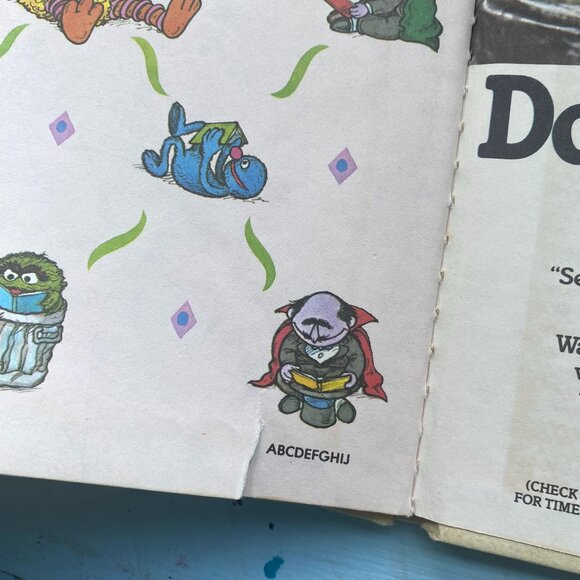 80s Vintage The Sesame Street Book Special Delivery - Picture 8 of 9